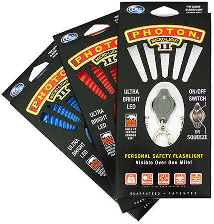 LRI Photon II Micro-Light LED Keychain / Red Beam