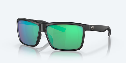 Costa Del Mar Rinconcito Sunglasses - Matte Black/Green Mirror 580G