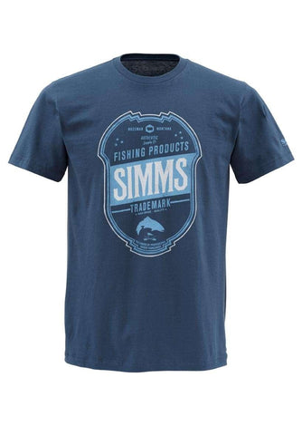 Simms Trademark S/S Tee/Navy
