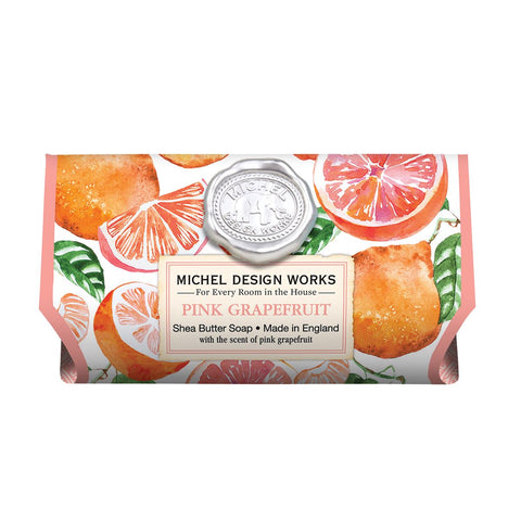 Michel Design Works Pink Grapefruit Large Bath Bar Soap