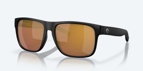 Costa Del Mar Spearo XL Sunglasses - Matte Black/ Gold Mirror 580G