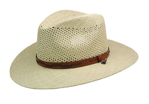 Stetson Airway Straw Outdoor Hat - Natural