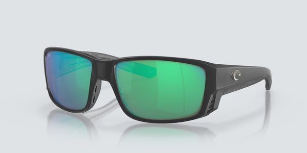 Costa Del Mar Tuna Alley Pro Sunglasses - Black / Green Mirror 580G