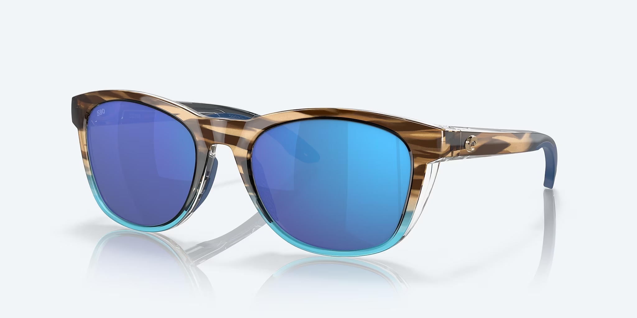 Costa Del Mar Aleta Sunglasses Wahoo Blue Mirror 580G