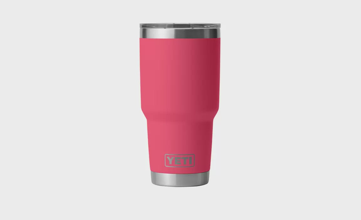 YETI Rambler Tumbler 30oz with Magslider Lid - Bimini Pink - TackleDirect